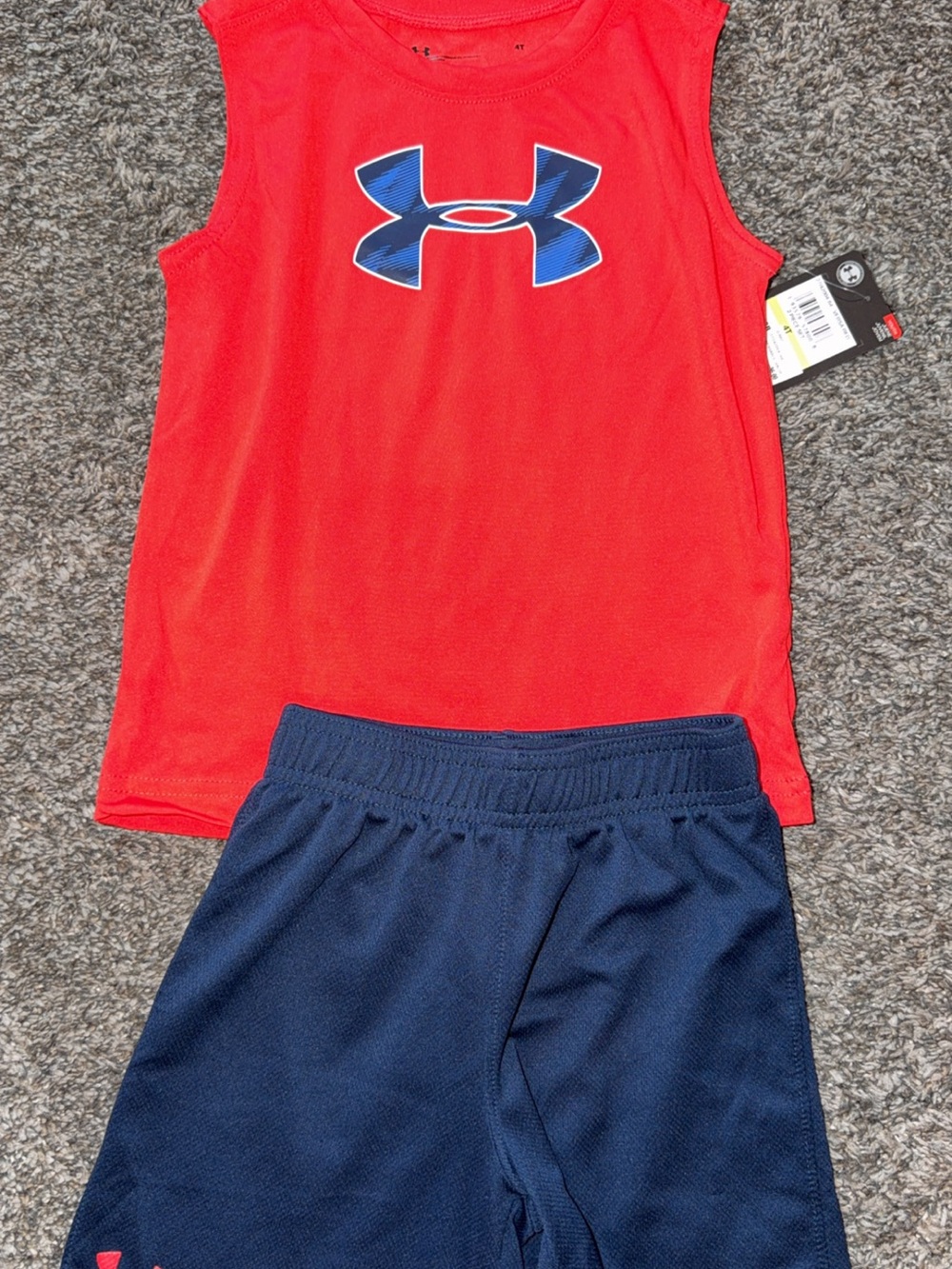 Under Armour Boys 2 piece set - Red & Blue